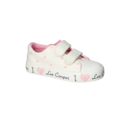 Trampki dziecięce Lee Cooper Białe     