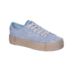 Trampki damskie Lee Cooper Jasnoniebieskie   