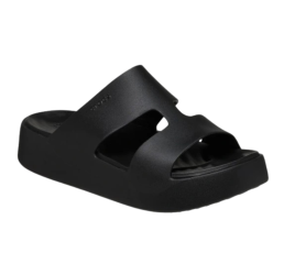 Klapki Getaway Platform H-Strap czarne