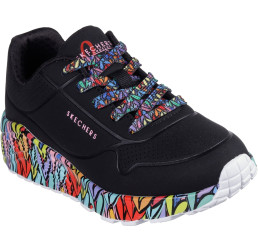Buty młodzieżowe UNO LITE- SUBTLE LOVE czarne