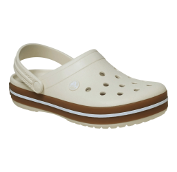 Chodaki CROCBAND GUM CLOG beżowe